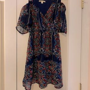 Navy strappy sundress